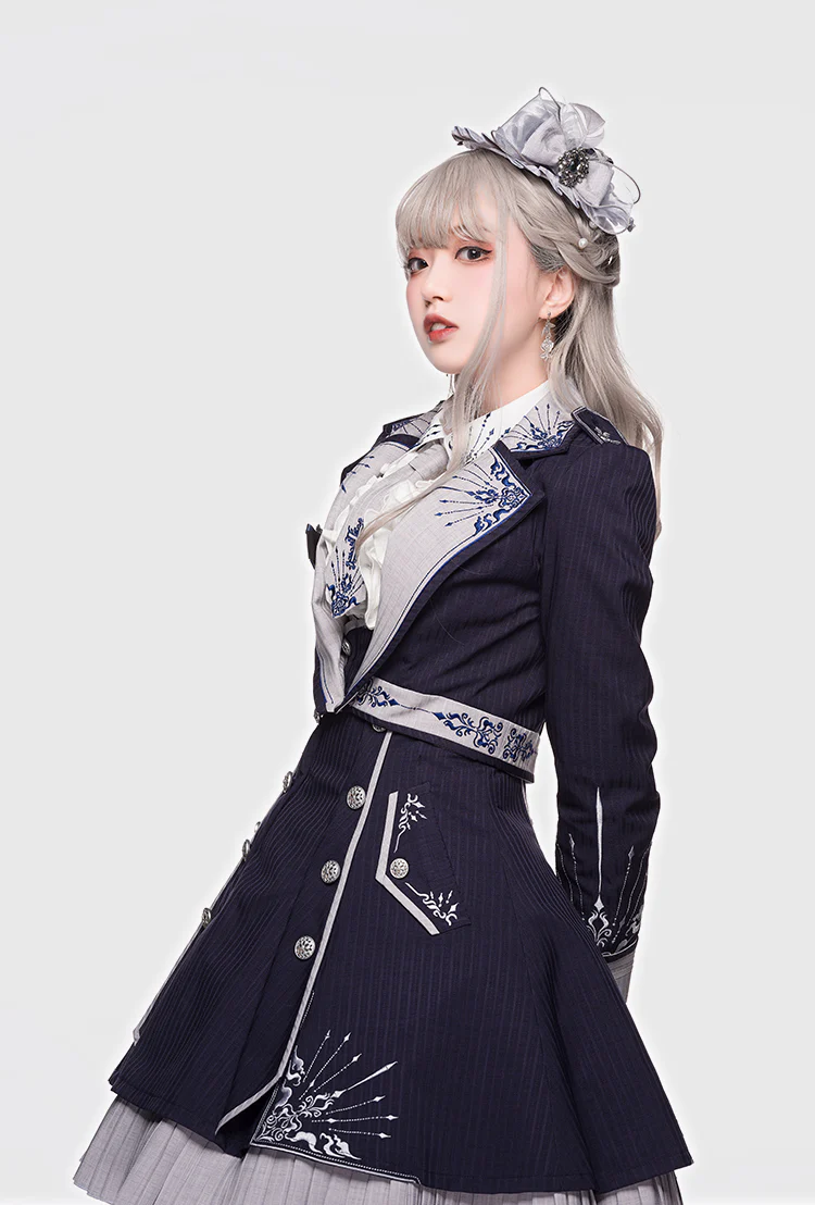 Youpairui - Sheffield - British Style Lolita JSK Set - Image 13