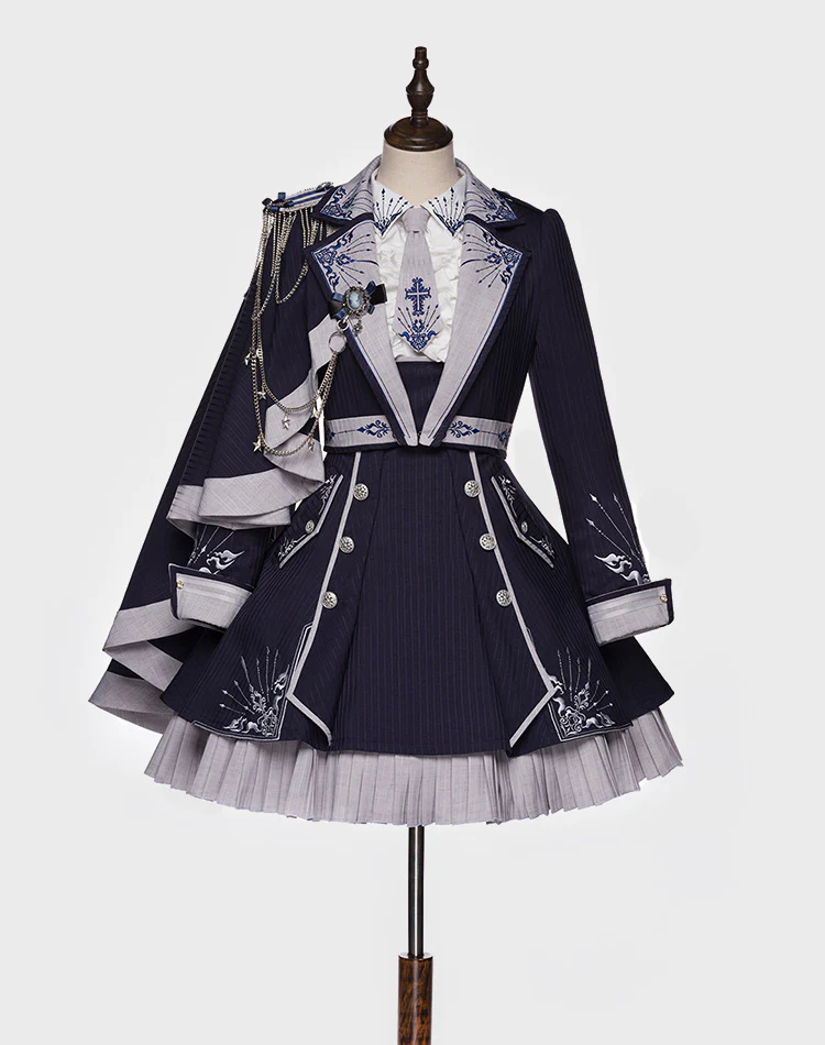 Youpairui - Sheffield - British Style Lolita JSK Set - Image 14