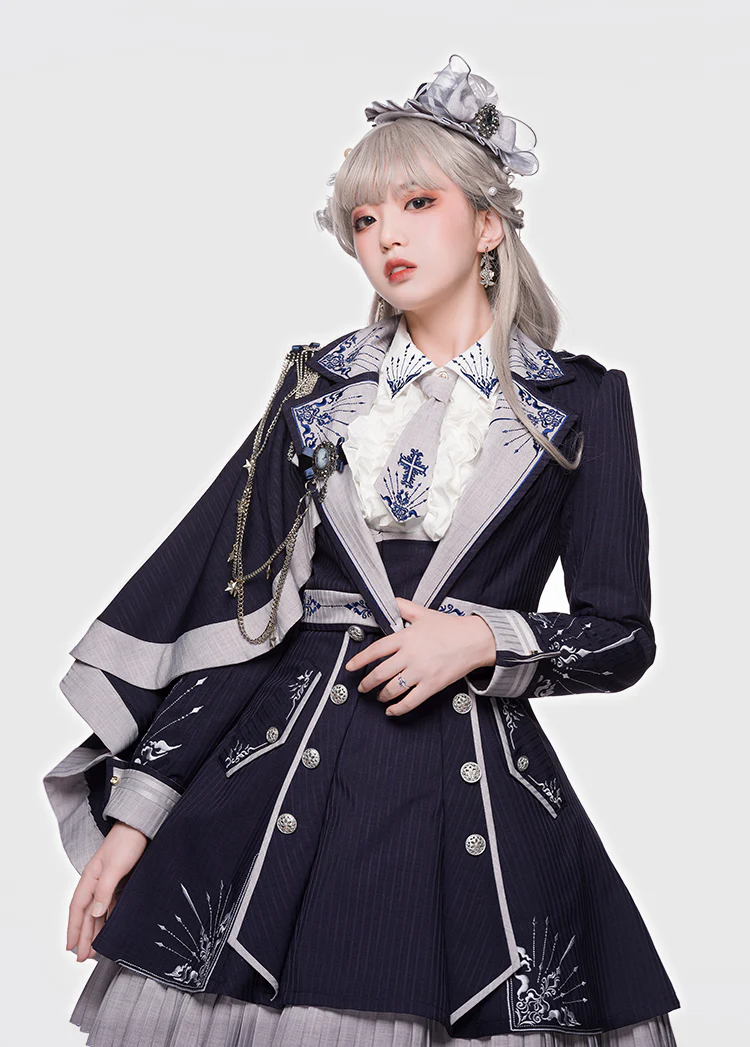 Youpairui - Sheffield - British Style Lolita JSK Set - Image 9