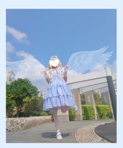 Plus Size Lolita Jumper Dress Plaid Sweet JSK - Image 14