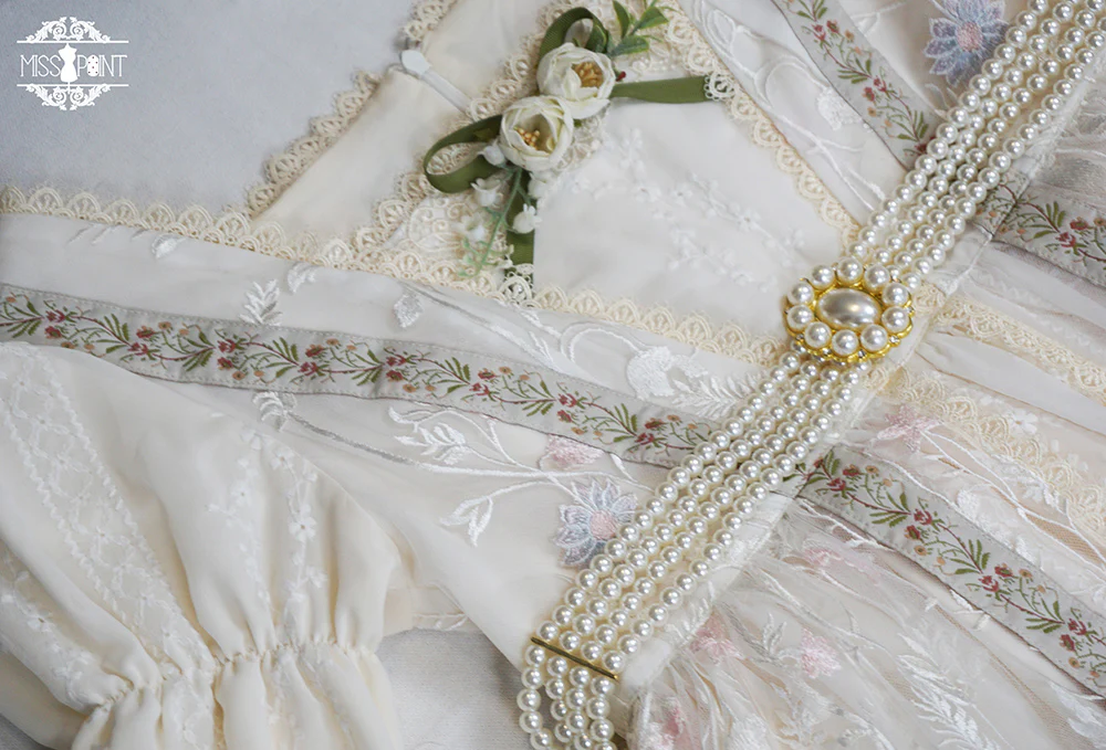 The Sally Gardens - Multicolors Ribbon Lolita Sash - Image 11