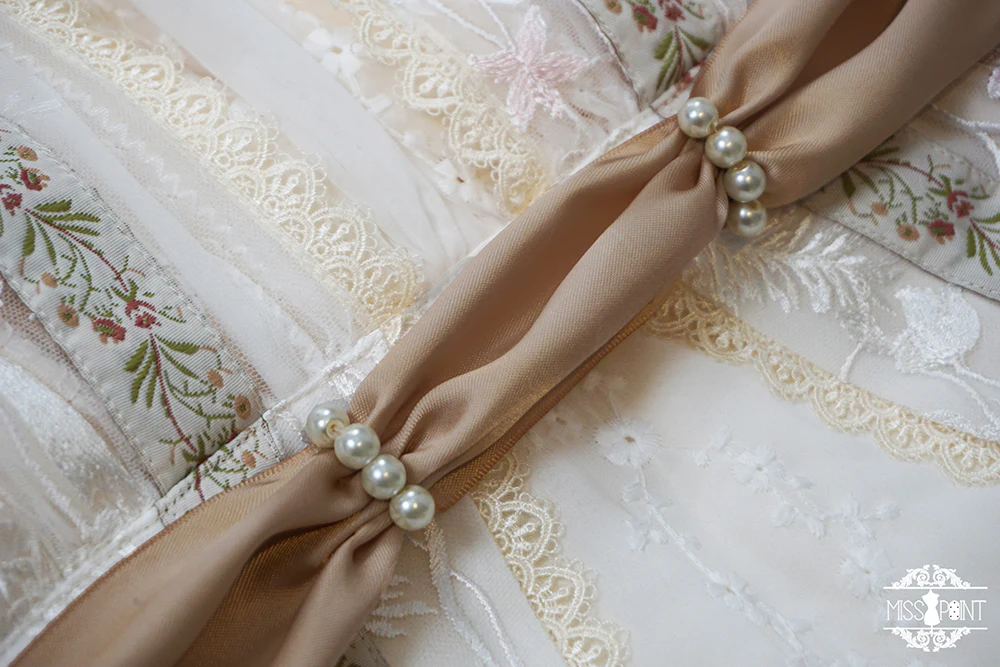 The Sally Gardens - Multicolors Ribbon Lolita Sash - Image 12