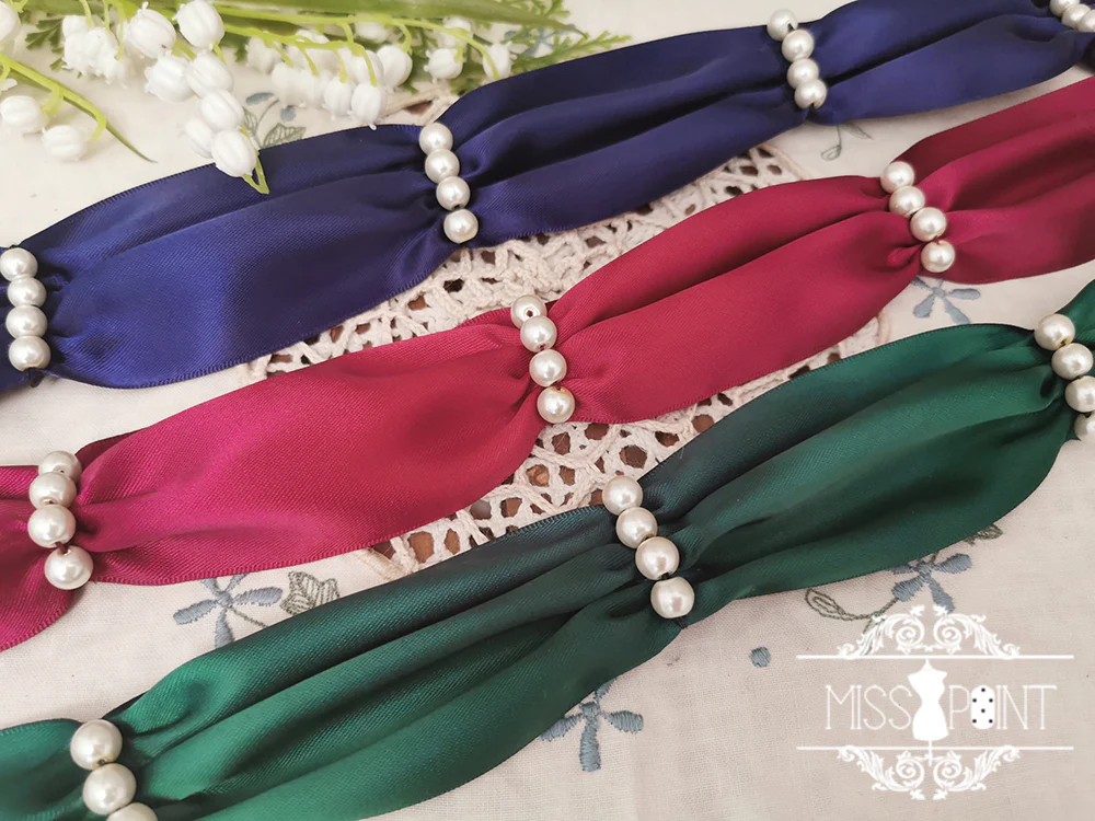 The Sally Gardens - Multicolors Ribbon Lolita Sash - Image 16