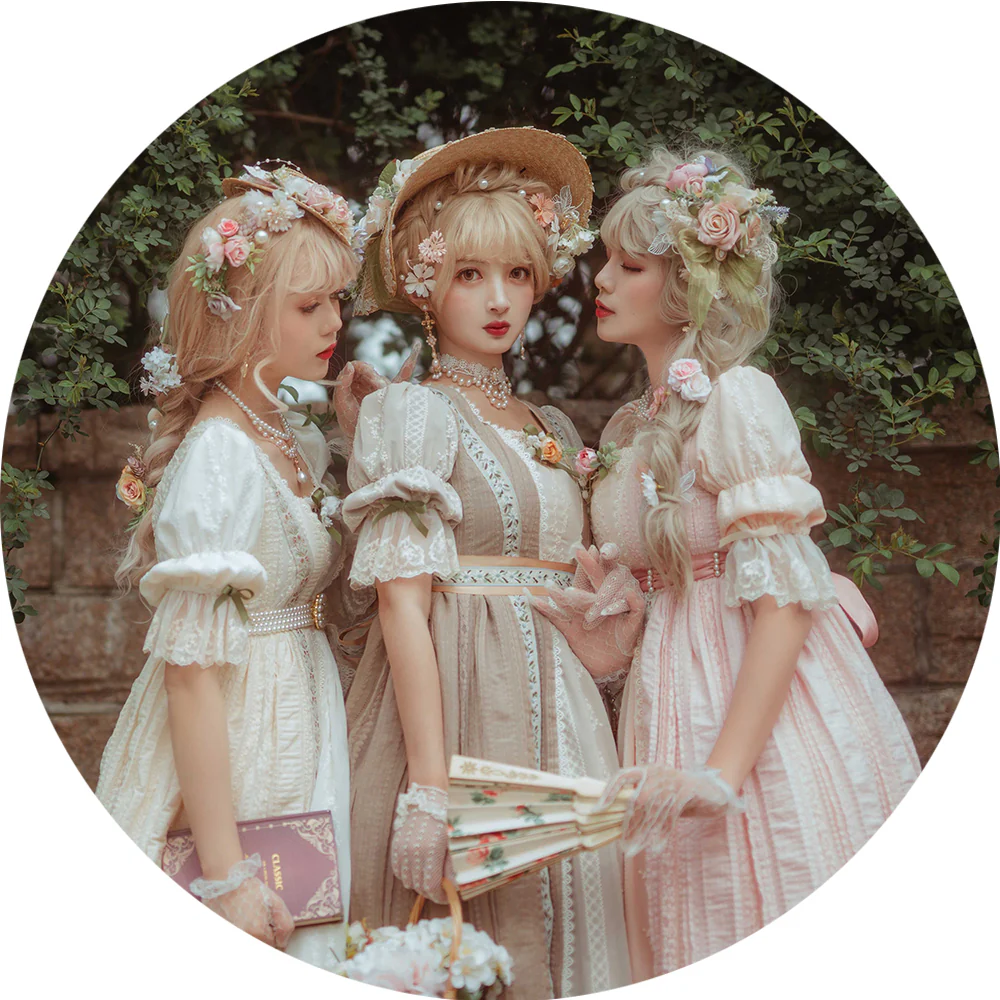 The Sally Gardens - Multicolors Ribbon Lolita Sash - Image 6