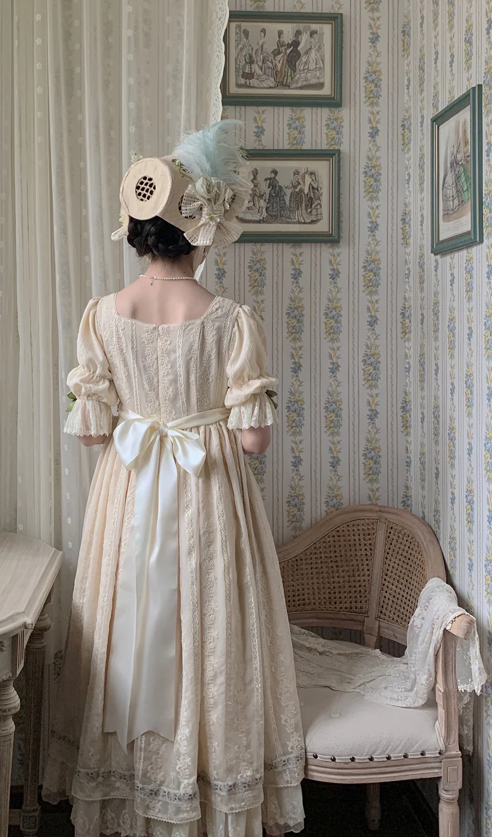 The Sally Gardens - Elegant Lolita Empire-cut OP Dress - Image 14