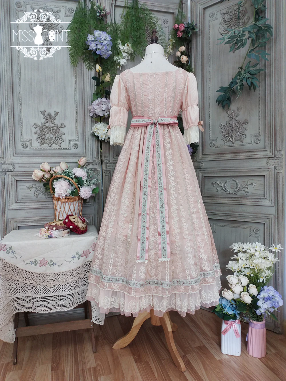 The Sally Gardens - Elegant Lolita Empire-cut OP Dress - Image 31