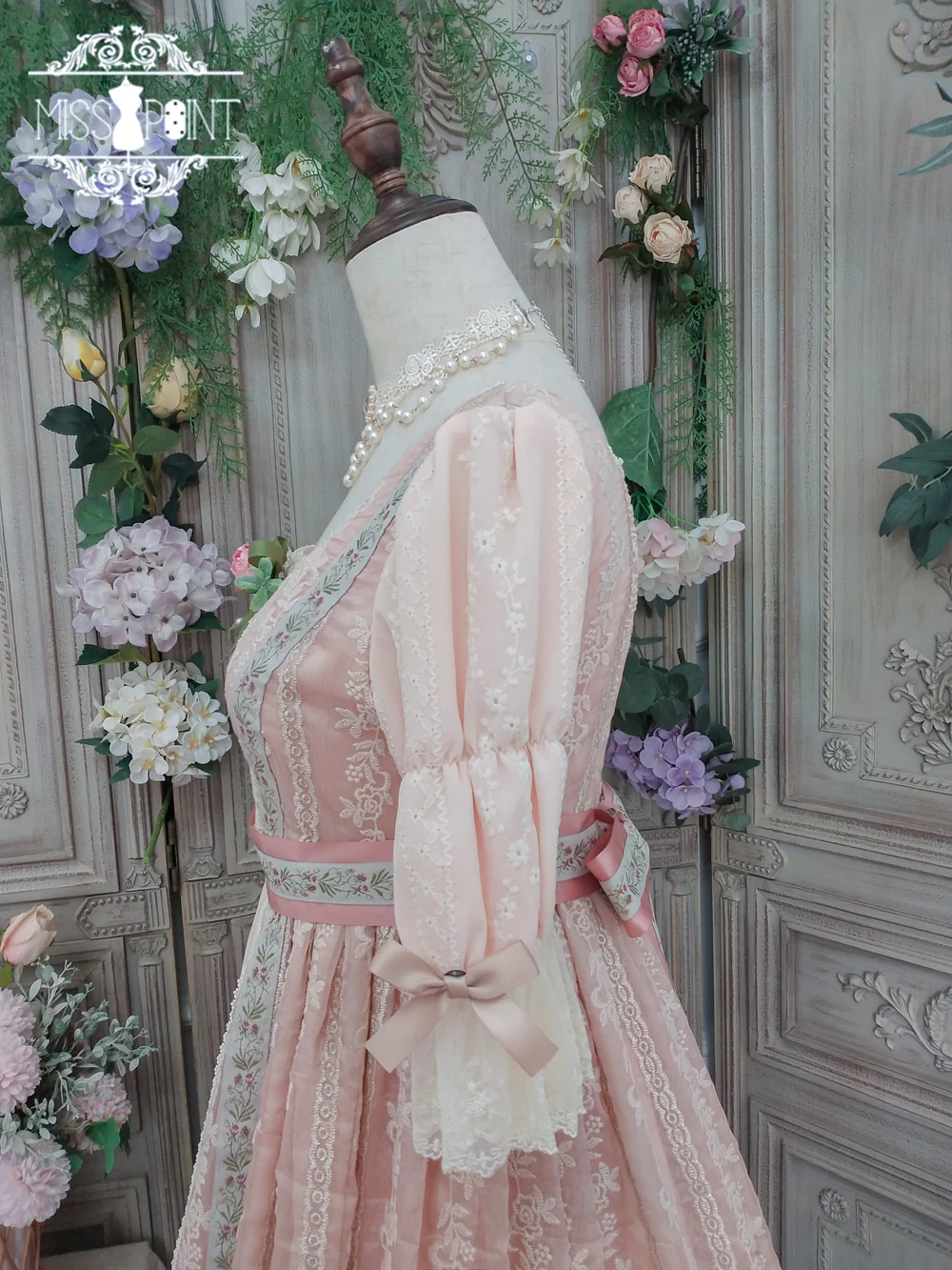 The Sally Gardens - Elegant Lolita Empire-cut OP Dress - Image 32