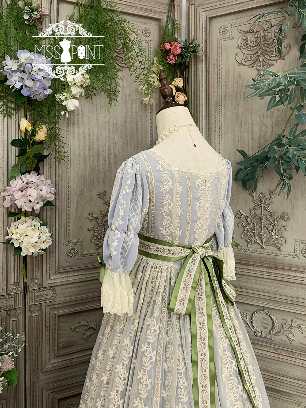 The Sally Gardens - Elegant Lolita Empire-cut OP Dress - Image 36