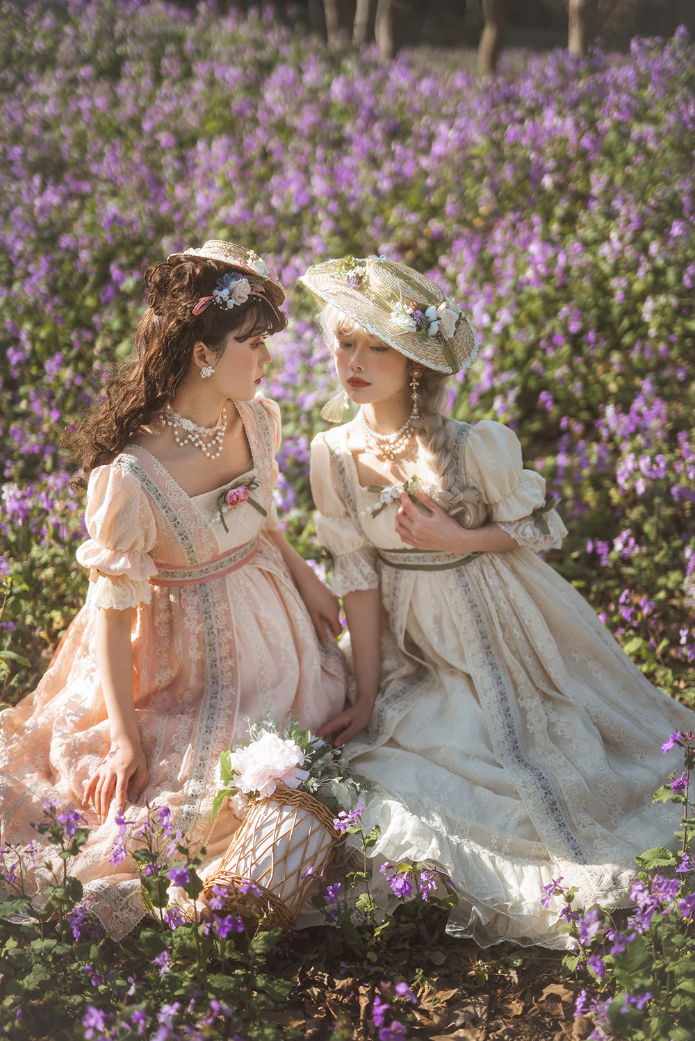 The Sally Gardens - Elegant Lolita Empire-cut OP Dress - Image 4