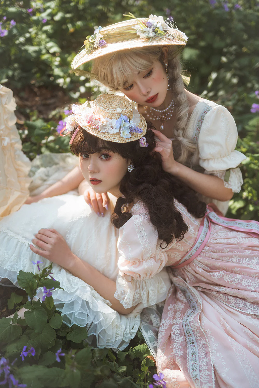 The Sally Gardens - Elegant Lolita Empire-cut OP Dress - Image 5