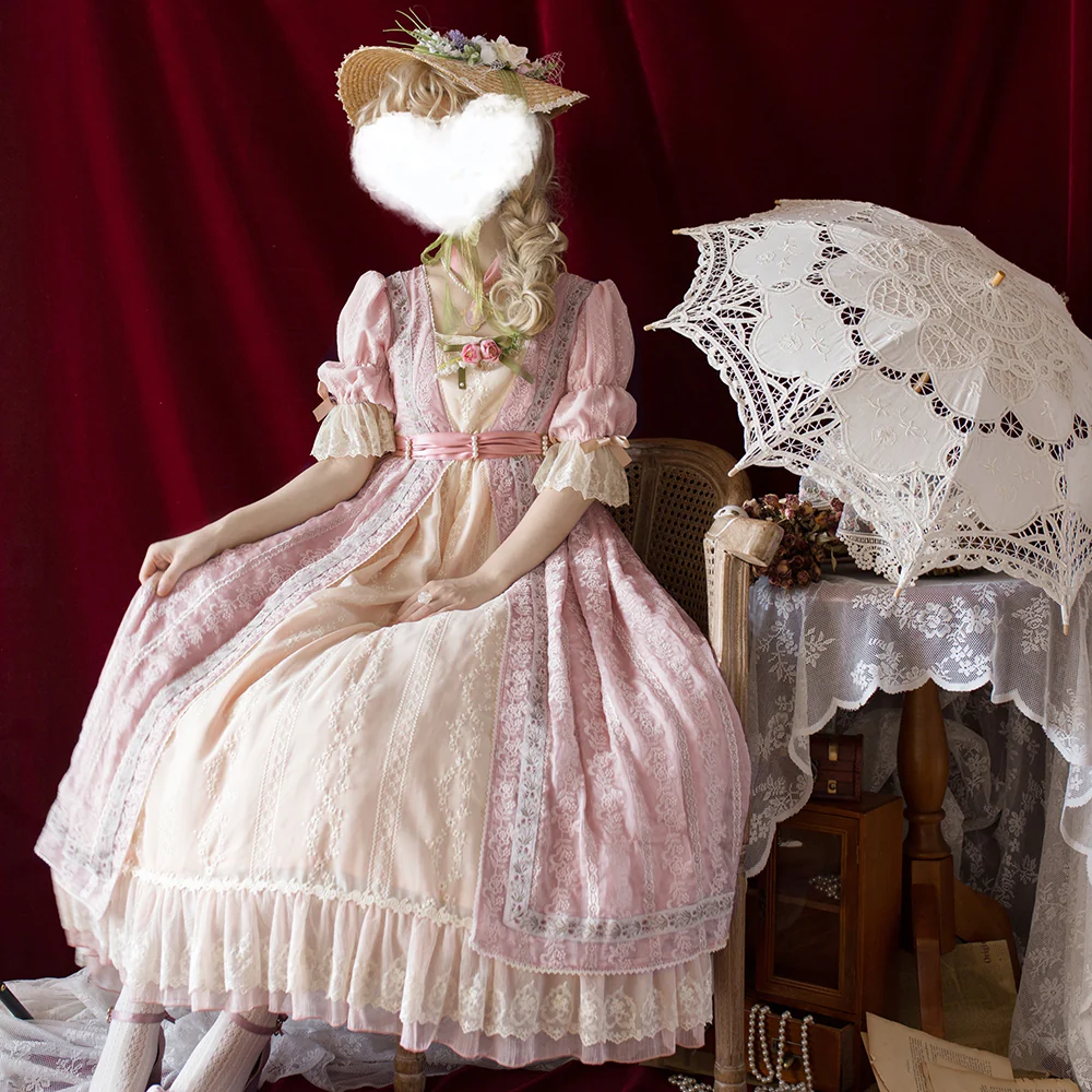 The Sally Gardens - Elegant Lolita Empire-cut OP Dress - Image 8