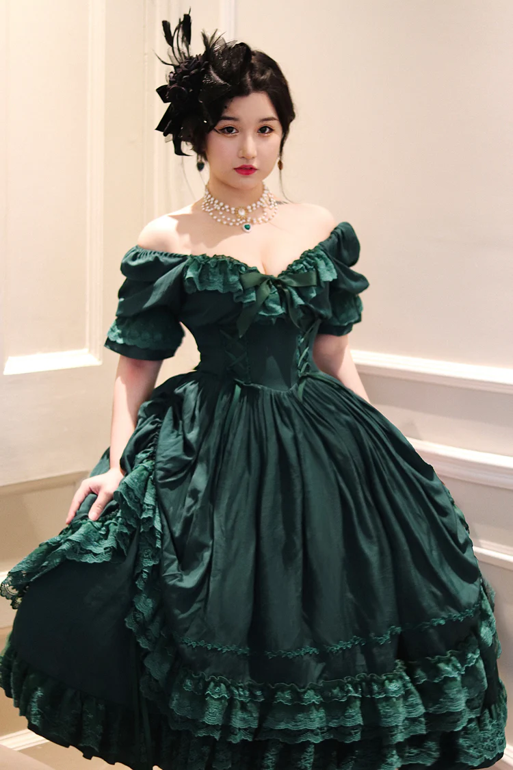 CLA Vintage French Lolita OP Dress - Image 24
