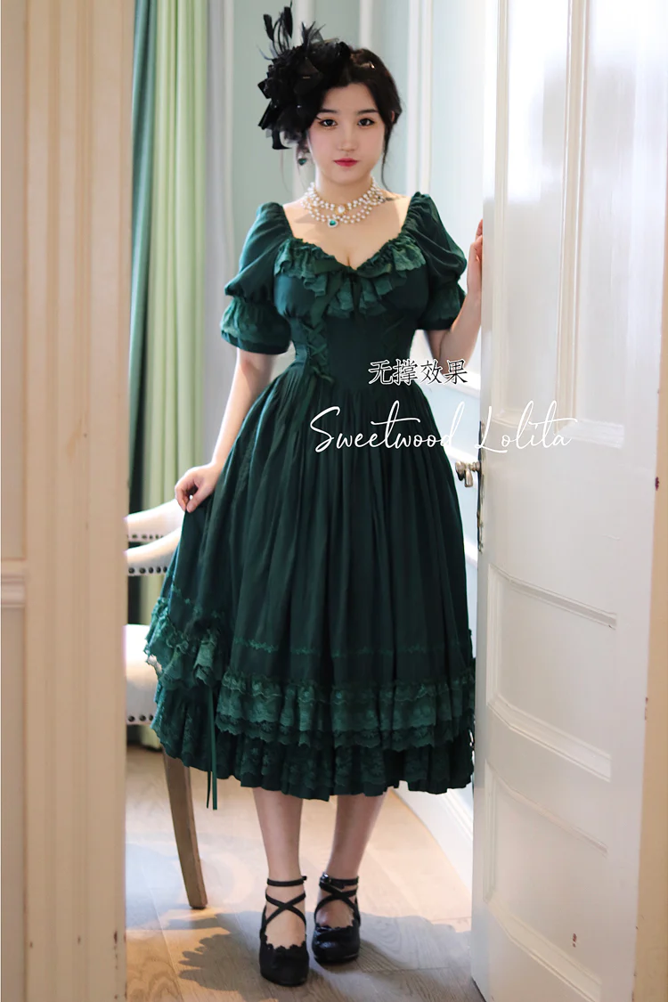 CLA Vintage French Lolita OP Dress - Image 26