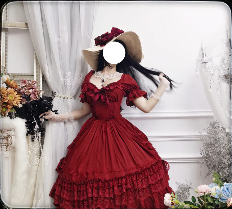 CLA Vintage French Lolita OP Dress - Image 44