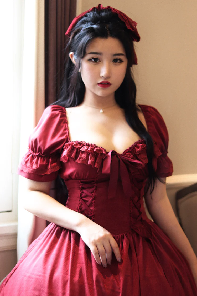CLA Vintage French Lolita OP Dress - Image 5