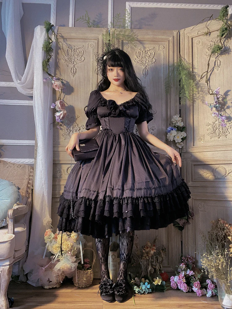 CLA Vintage French Lolita OP Dress - Image 58