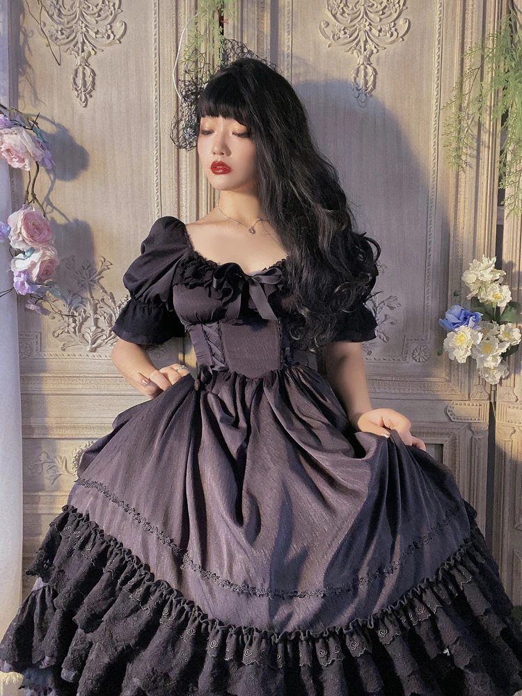 CLA Vintage French Lolita OP Dress - Image 60