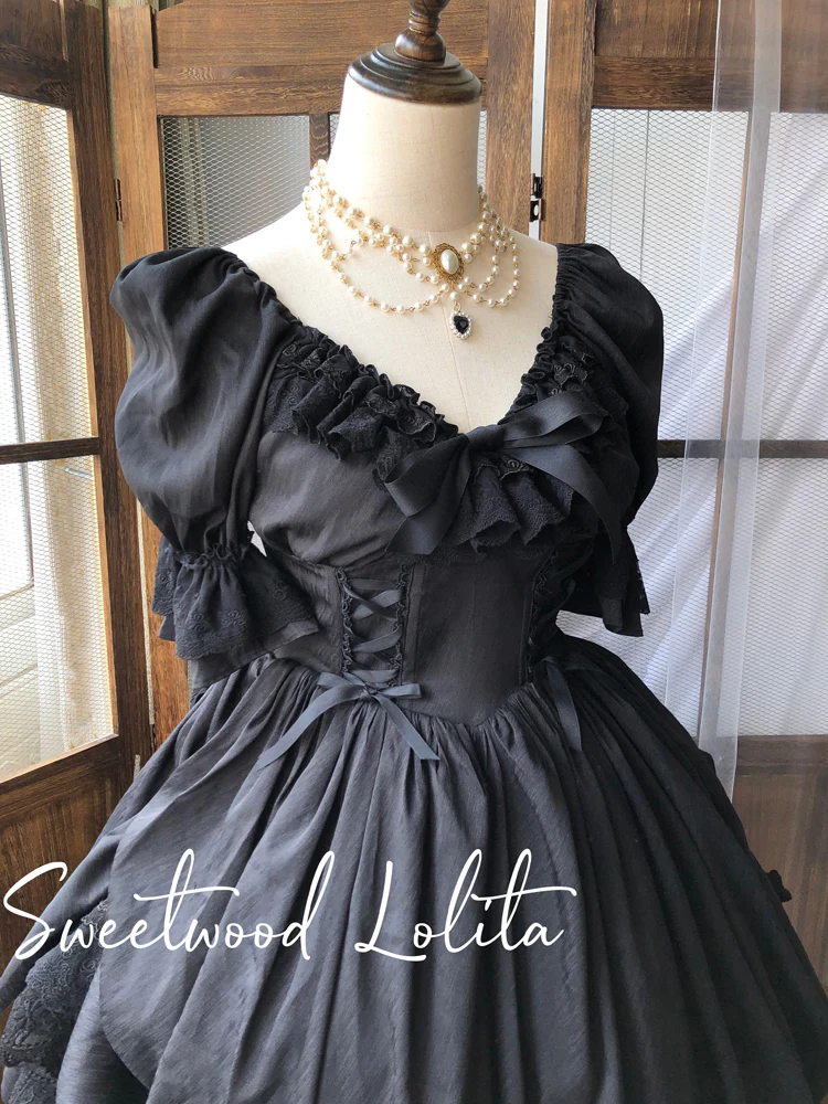 CLA Vintage French Lolita OP Dress - Image 62