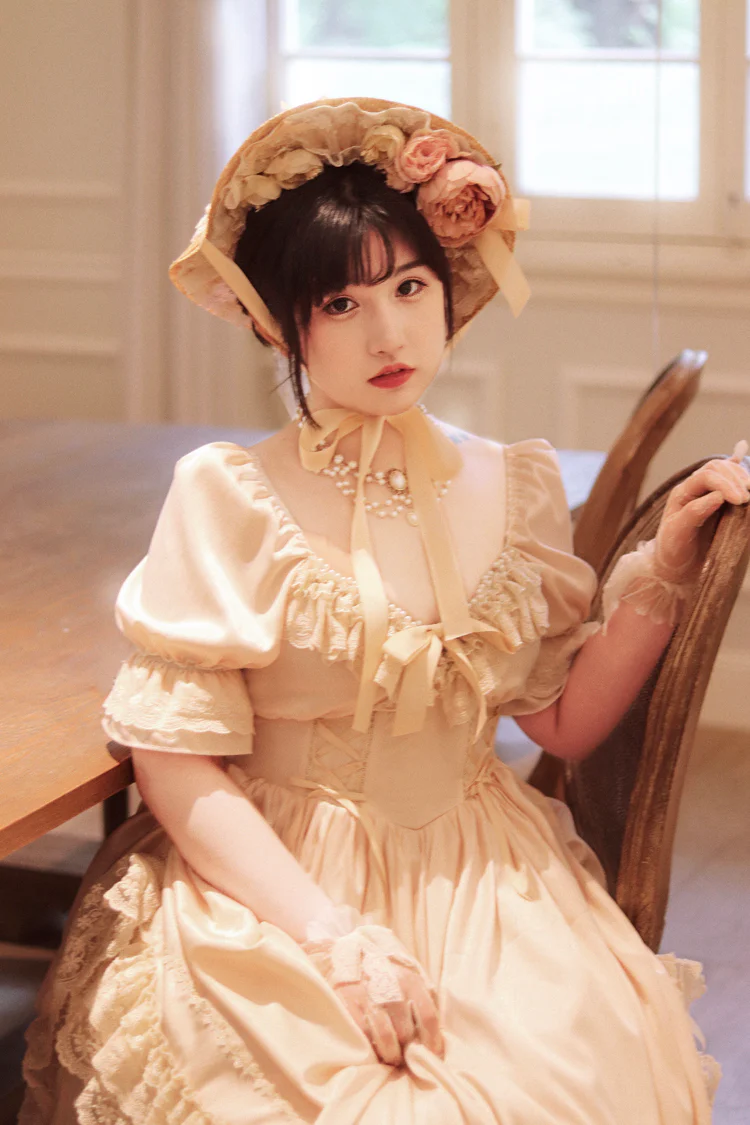 CLA Vintage French Lolita OP Dress - Image 67