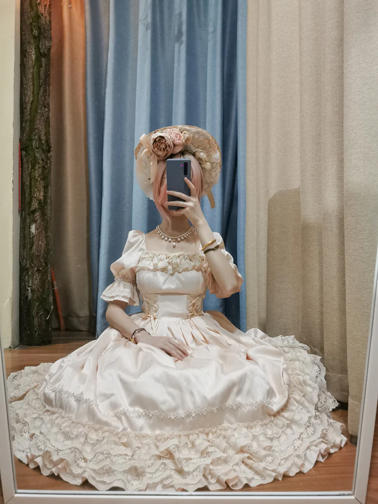 CLA Vintage French Lolita OP Dress - Image 69