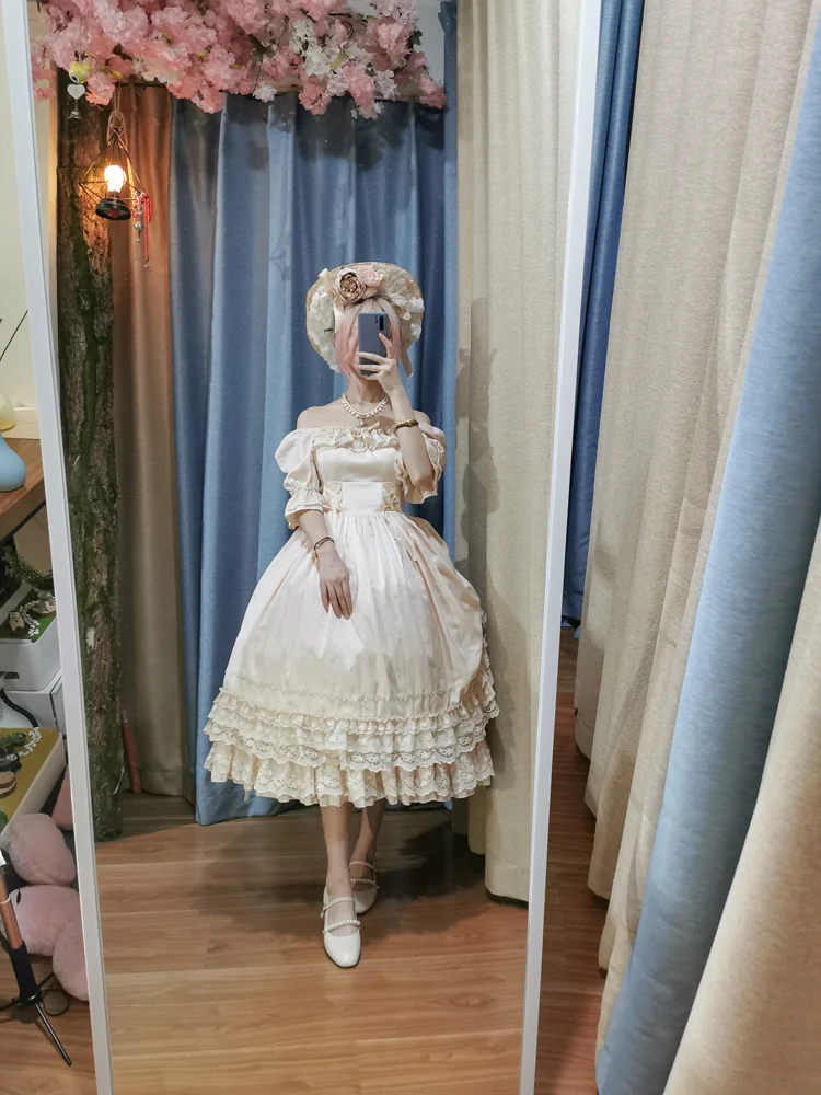 CLA Vintage French Lolita OP Dress - Image 70
