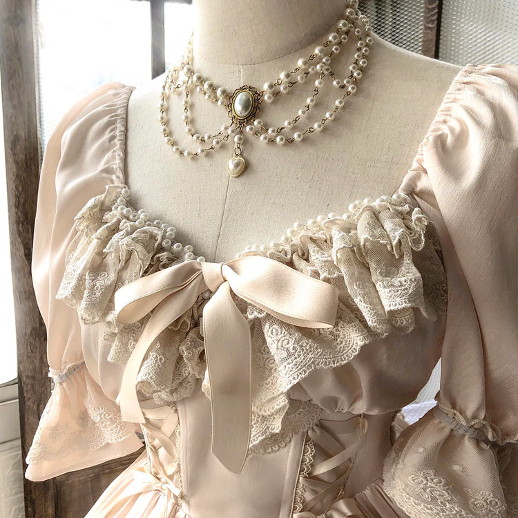 CLA Vintage French Lolita OP Dress - Image 75