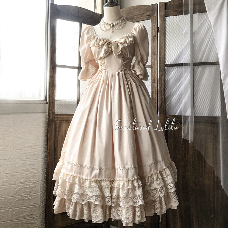 CLA Vintage French Lolita OP Dress - Image 76