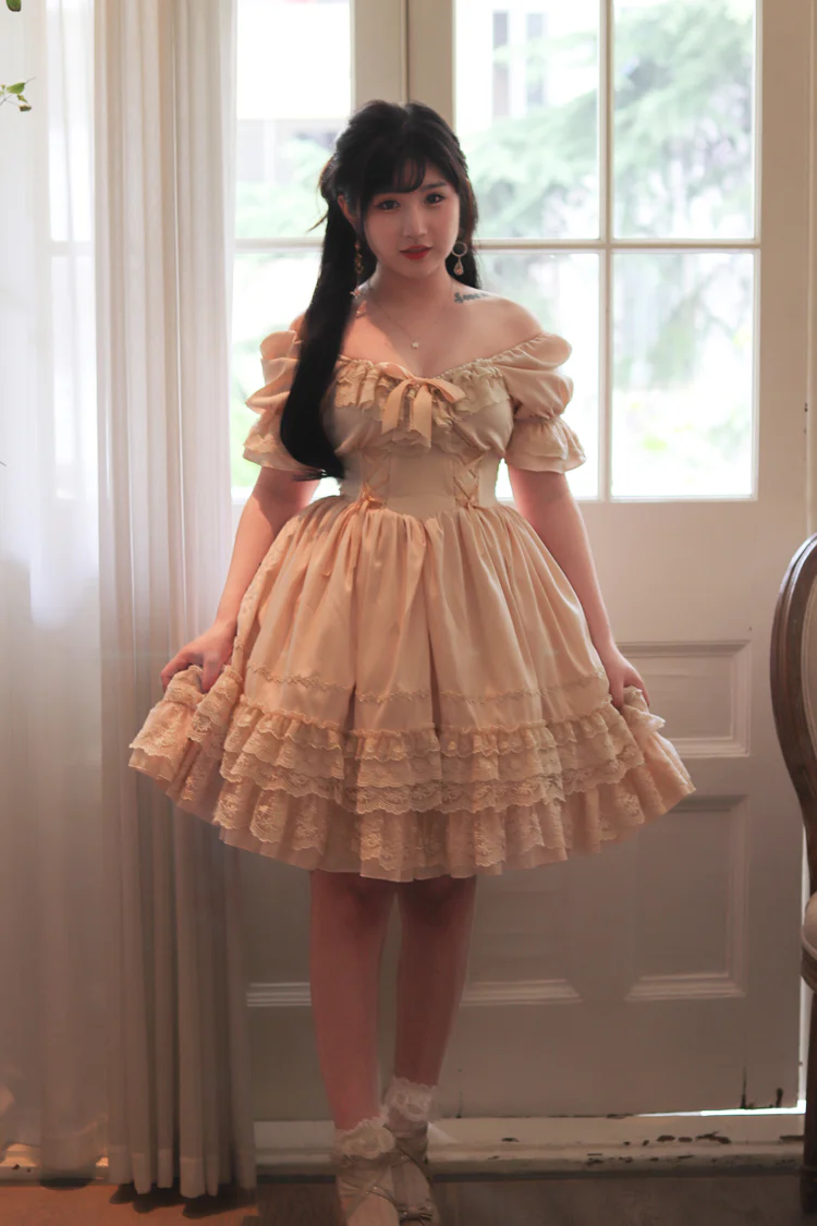 CLA Vintage French Lolita OP Dress - Image 94