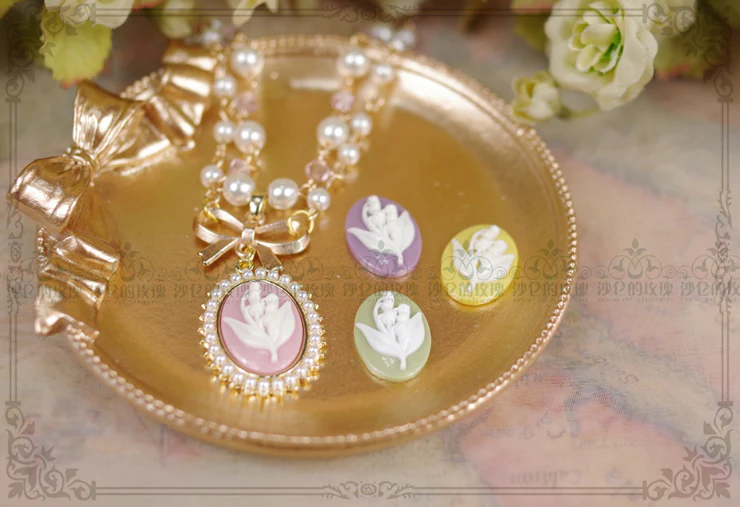 Retro Lolita Necklace 4 Colors - Image 10