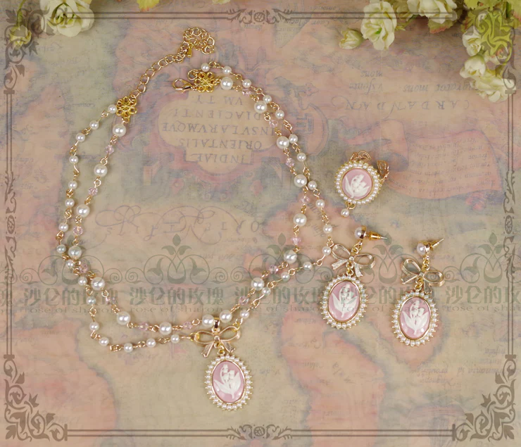 Retro Lolita Necklace 4 Colors - Image 12