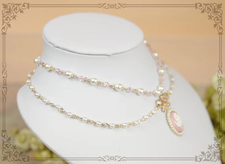 Retro Lolita Necklace 4 Colors - Image 14