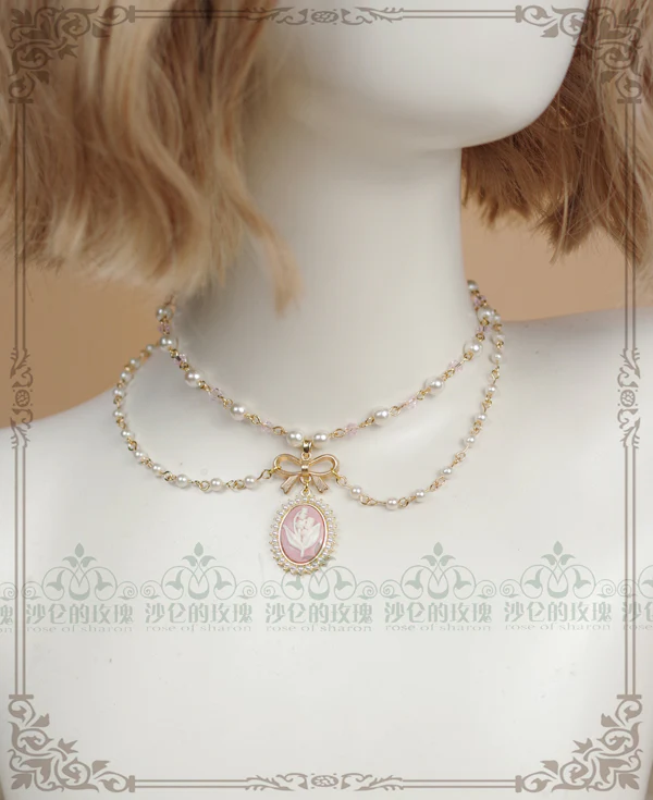 Retro Lolita Necklace 4 Colors - Image 3