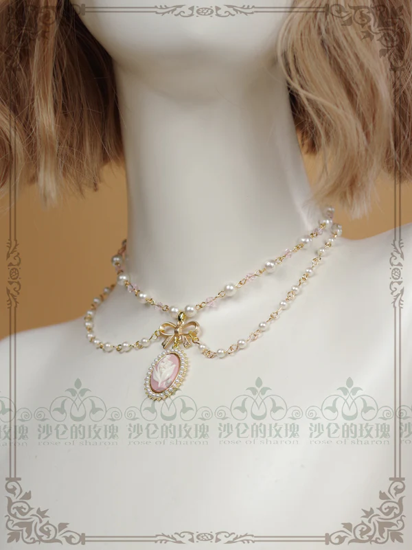 Retro Lolita Necklace 4 Colors - Image 6