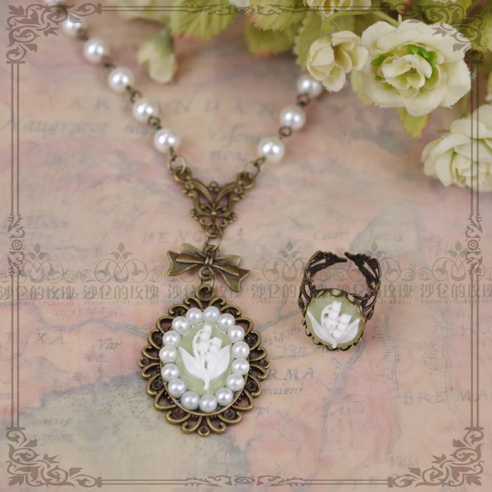 Retro Lolita Necklace 4 Colors - Image 7