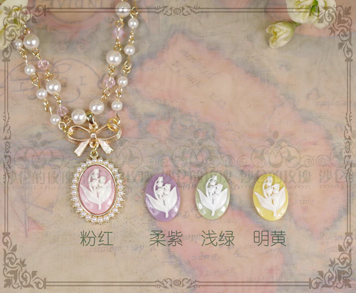 Retro Lolita Necklace 4 Colors - Image 9