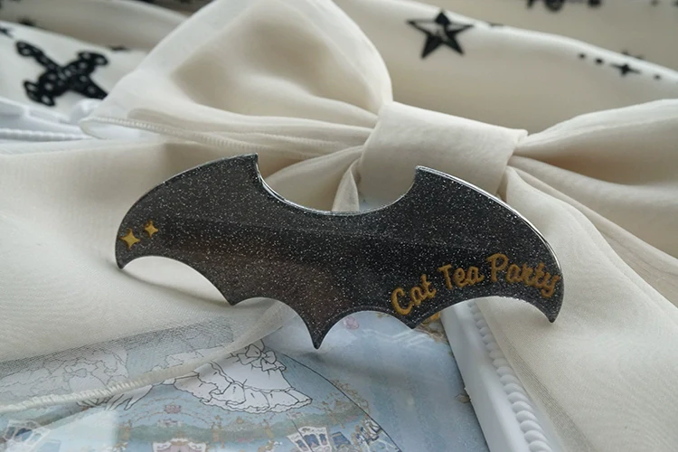 Gothic Lolita Hair Clip Halloween Bat Lolita Hair Accessory - Image 13