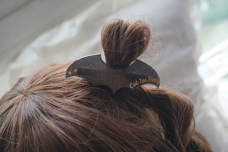 Gothic Lolita Hair Clip Halloween Bat Lolita Hair Accessory - Image 19