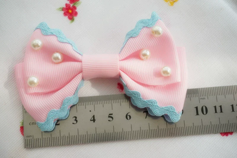 Sweet Lolita Pearl Hair Clip Ice Cream Color Side Clip - Image 9