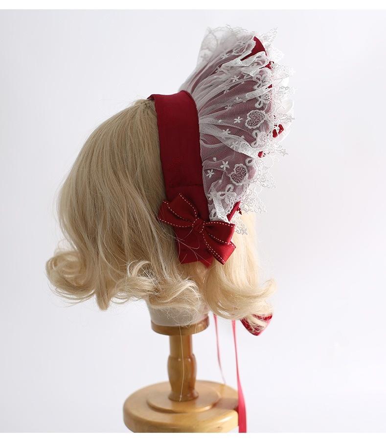 Xiaogui - Christmas Lolita Headband BNT and Top Hat - Image 3