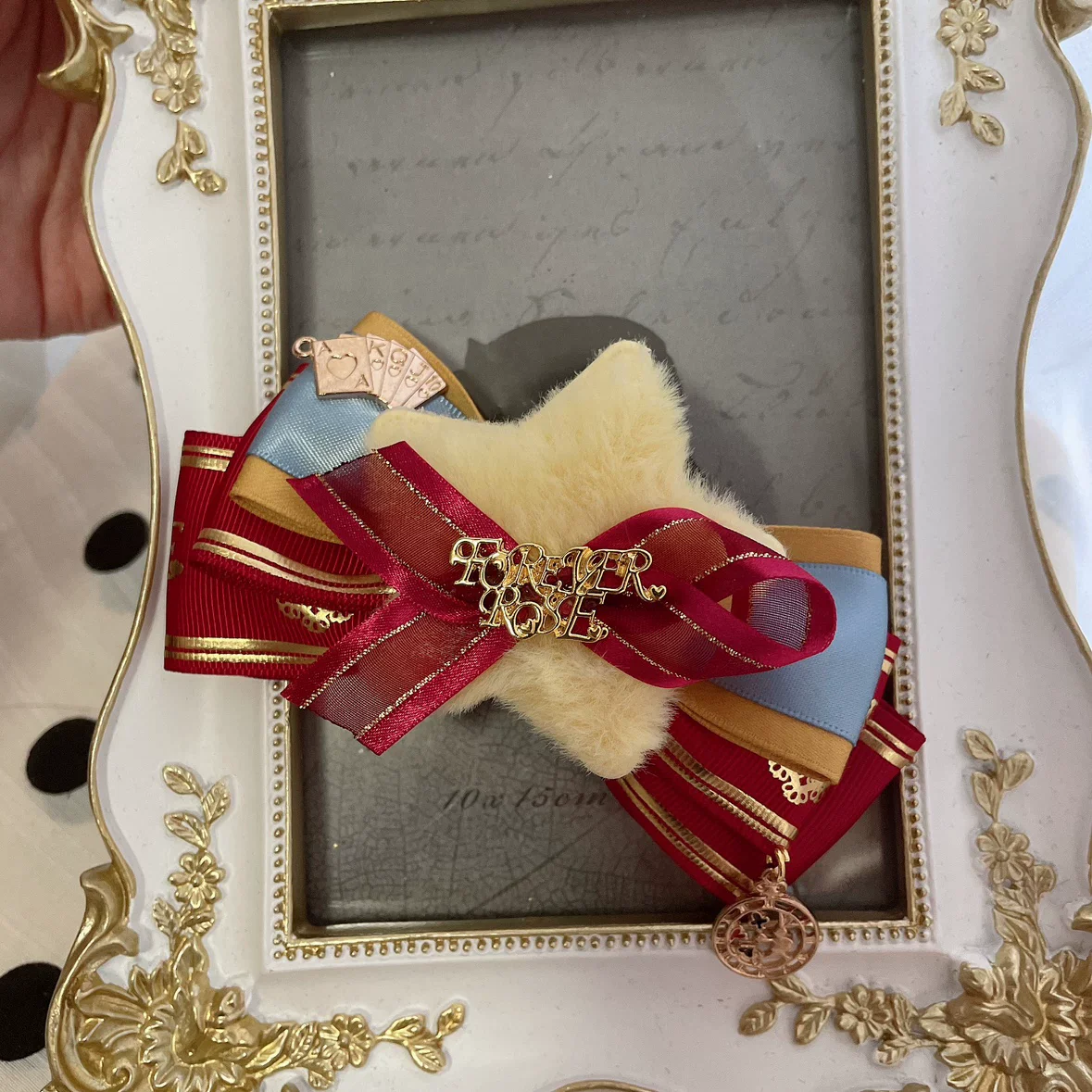 Circus-inspired Lolita Top Hat, Bunny Ear - Image 3