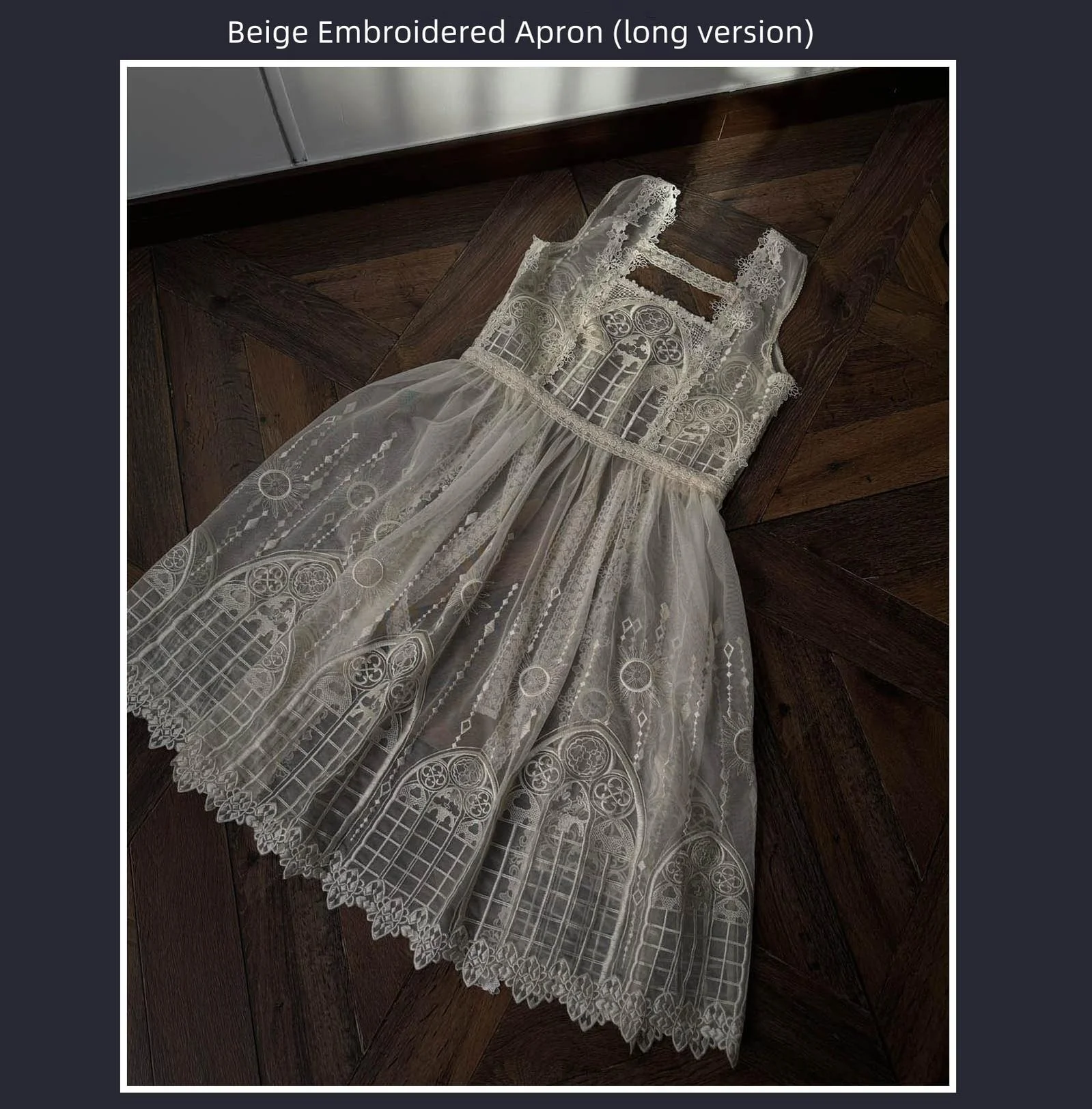 SUSIN - Night Traveler - Classic and Elegant Gothic Dress with Colorful Window Prints - Image 27
