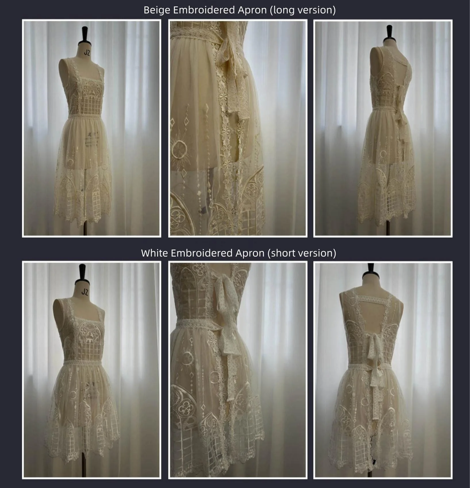 SUSIN - Night Traveler - Classic and Elegant Gothic Dress with Colorful Window Prints - Image 50