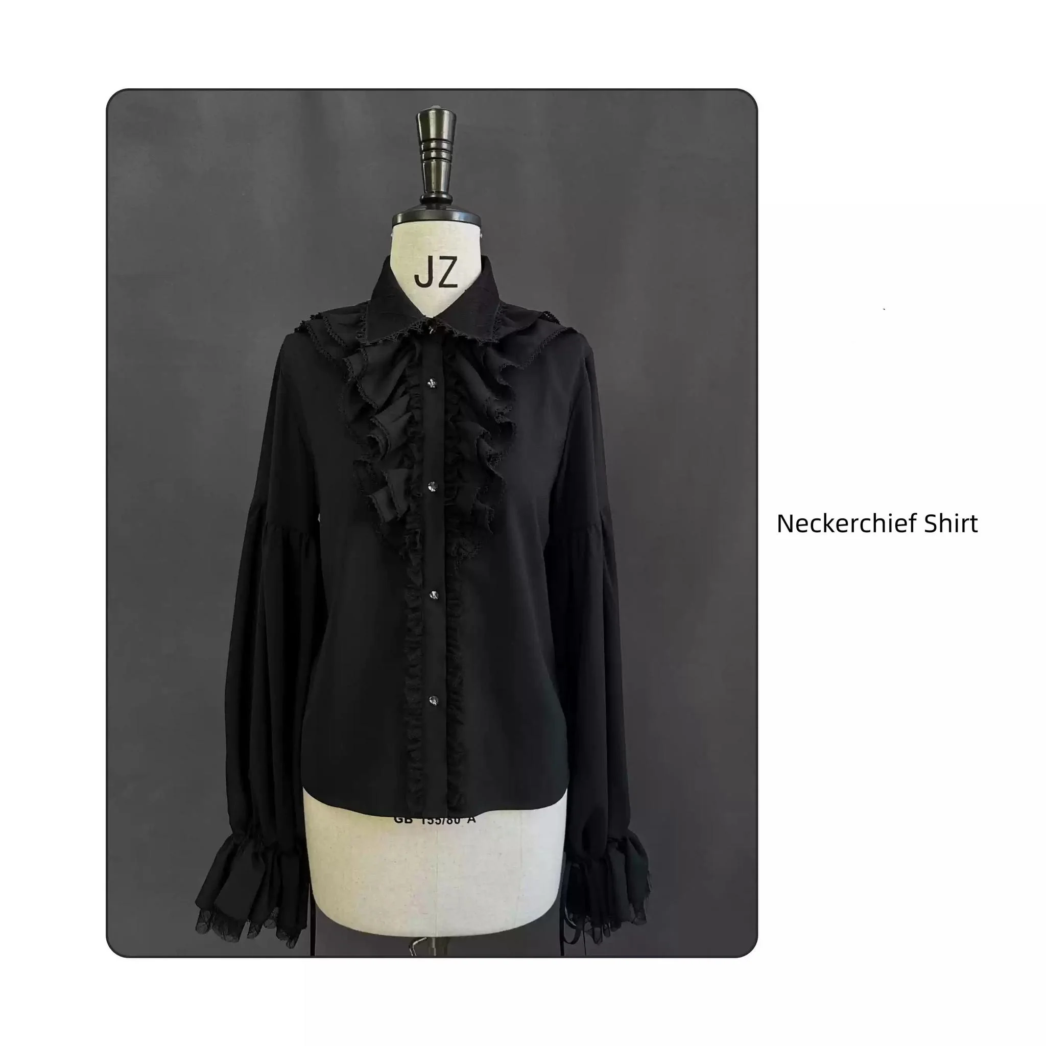SUSIN - Night Traveler - Classic and Elegant Gothic Dress with Colorful Window Prints - Image 55