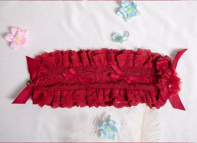 Waltz - Classic Lolita Accessories, Long Mesh Trailing - Image 10