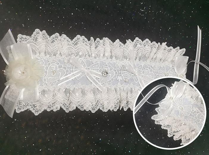 Waltz - Classic Lolita Accessories, Long Mesh Trailing - Image 12