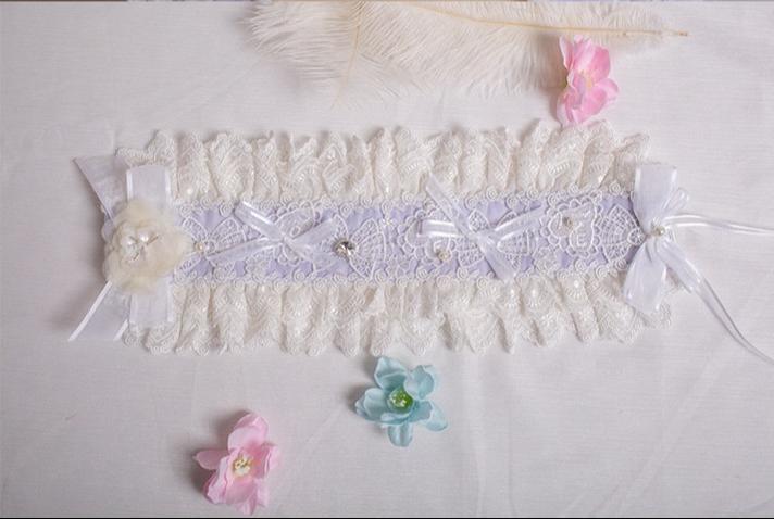 Waltz - Classic Lolita Accessories, Long Mesh Trailing - Image 13