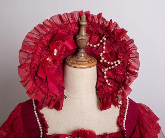 Waltz - Classic Lolita Accessories, Long Mesh Trailing - Image 7