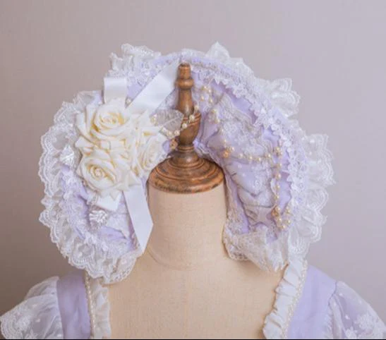 Waltz - Classic Lolita Accessories, Long Mesh Trailing - Image 8