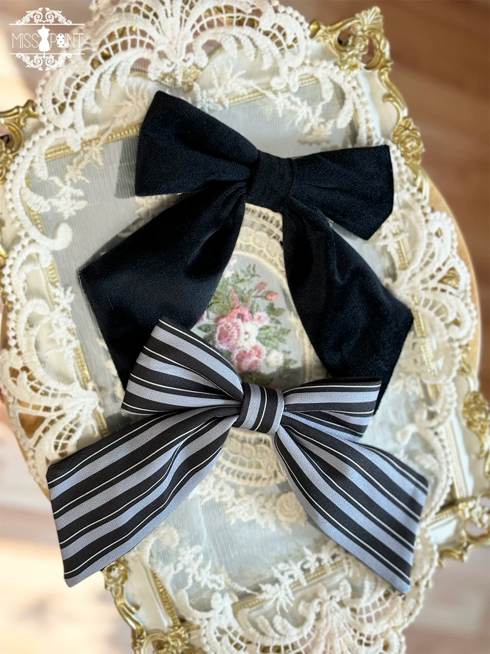 Classical Chocolate - Classic Lolita Accessory Bowler Hat BNT Beret Jabot - Image 20