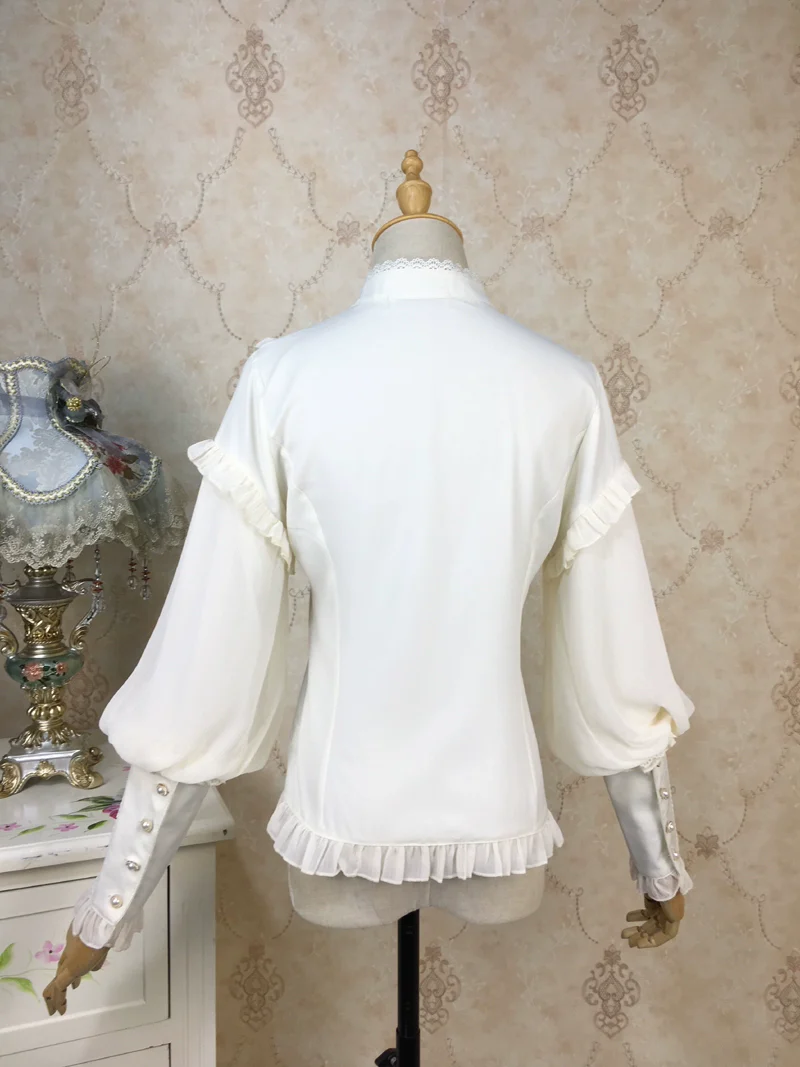 Princess Tailor Lolita - Mutton Sleeves Classic Lolita Thick Blouse - Image 15